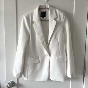 Dynamite White Blazer